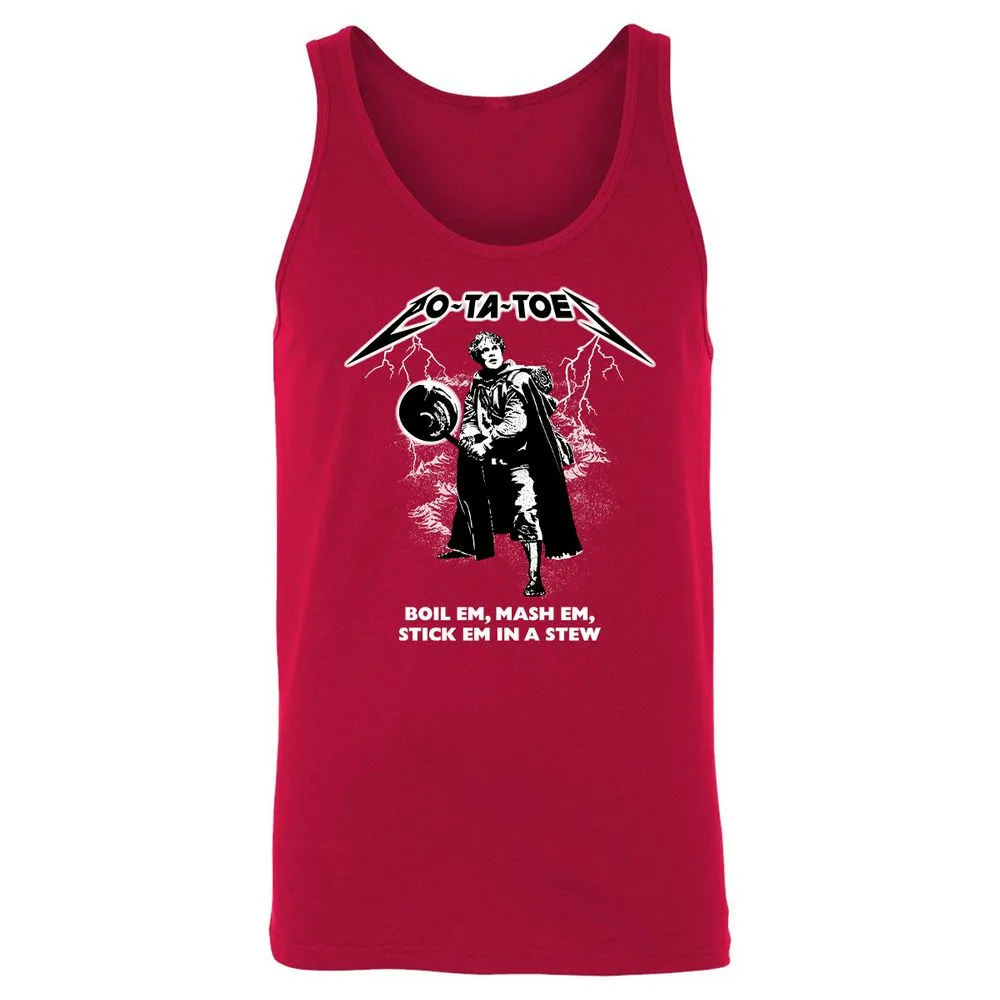 Unisex Jersey Tank - RF3SAS4E - Red - 11