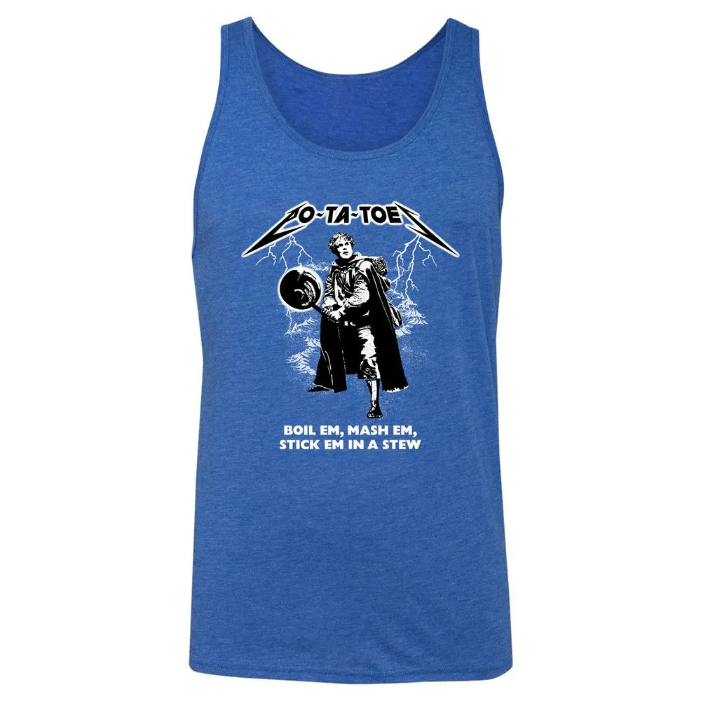 Unisex Jersey Tank - RF3SAS4E - True Royal Triblend - 12