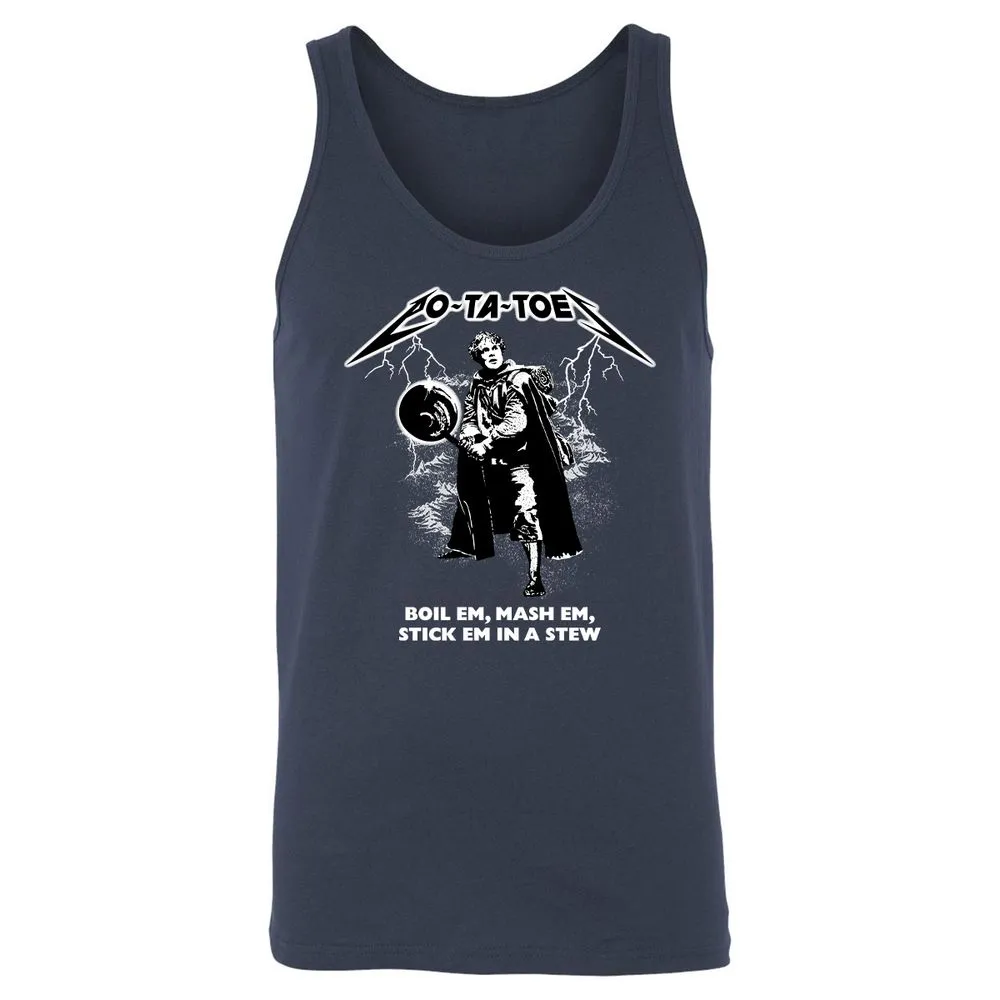 Unisex Jersey Tank - RF3SAS4E - Navy - 2