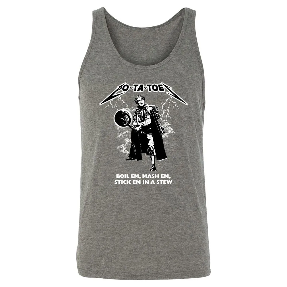 Unisex Jersey Tank - RF3SAS4E - Grey Triblend - 8