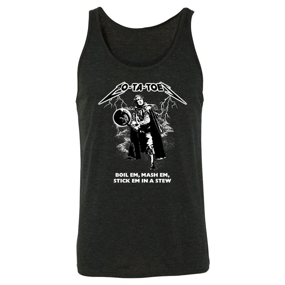 Unisex Jersey Tank - RF3SAS4E - Charcoal Black Triblend - 5