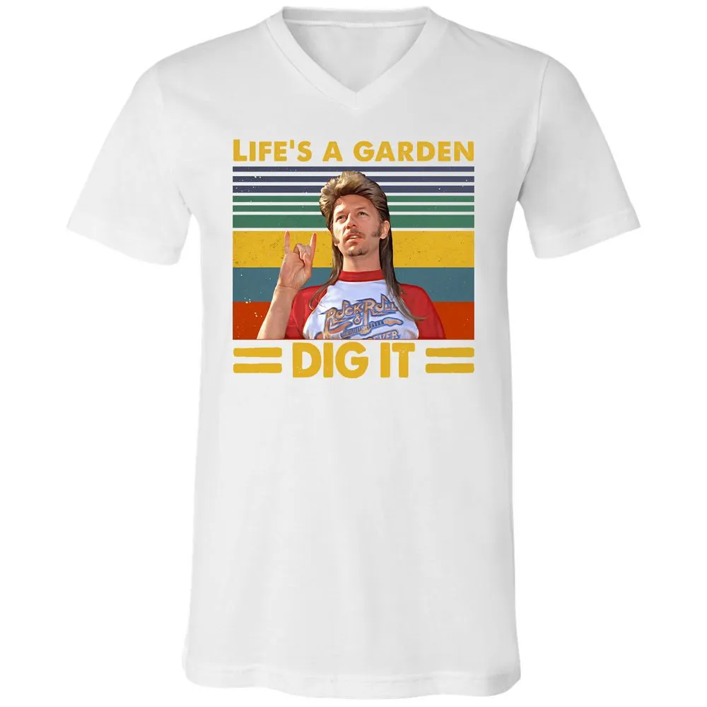 Unisex V-Neck T-Shirt - 3371L7X3 - White - 5