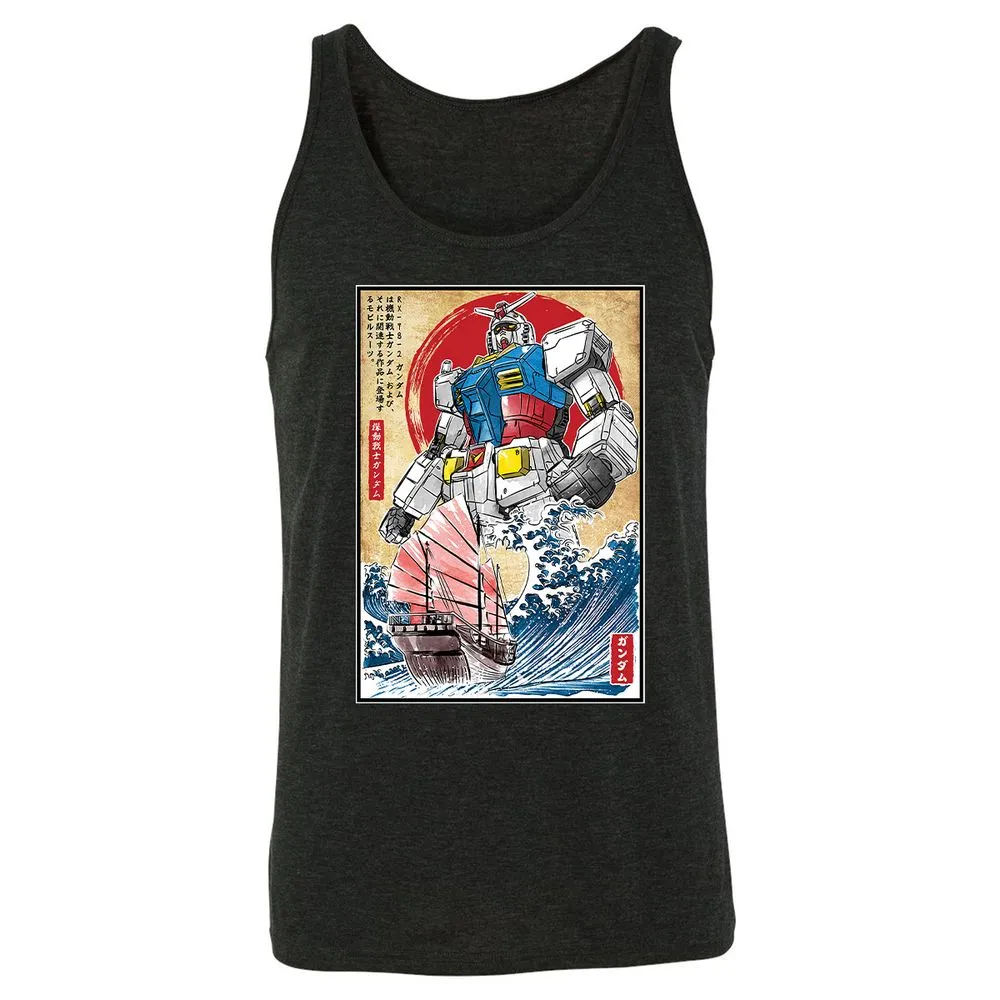 Unisex Jersey Tank - EY1LWHKX - Charcoal Black Triblend - 5