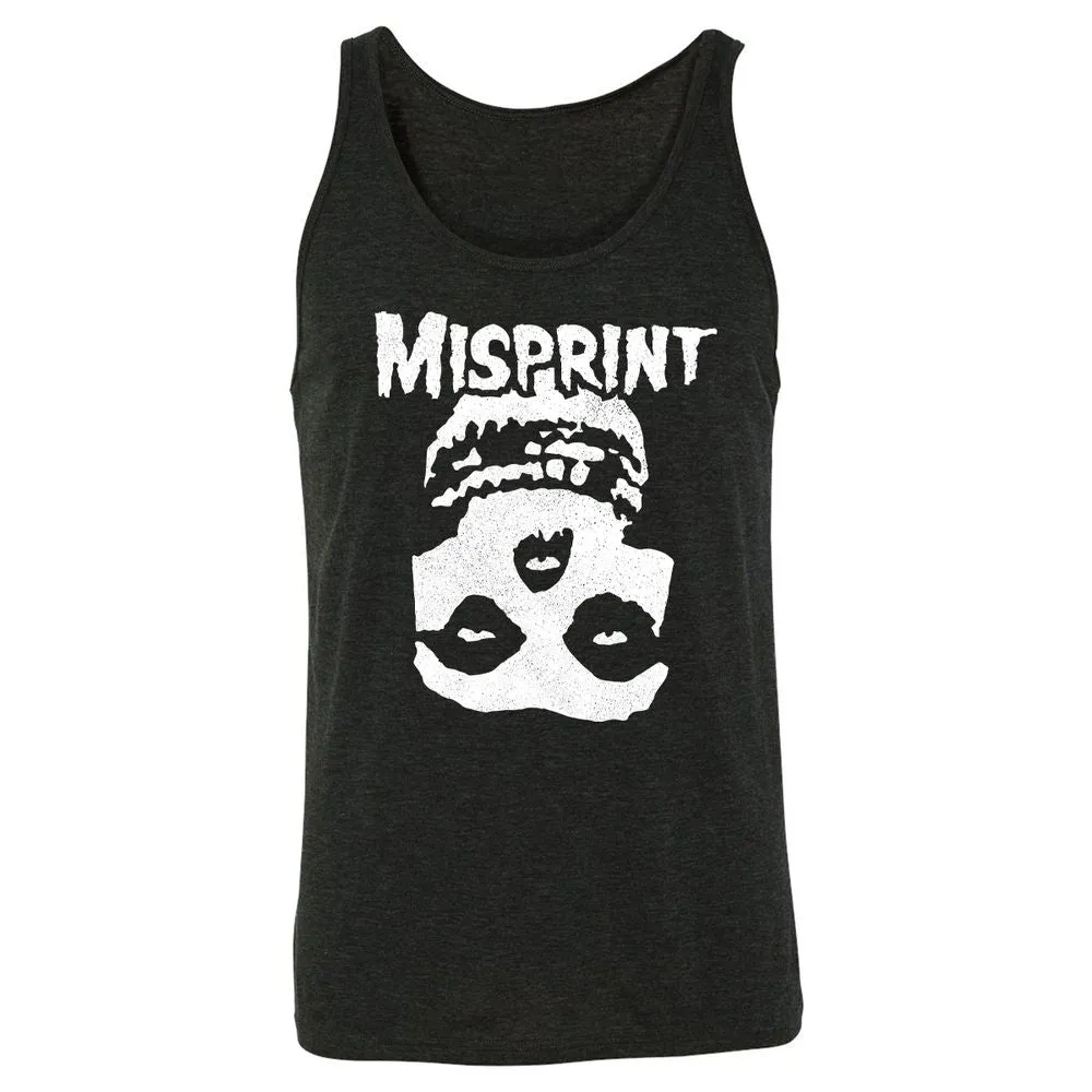 Unisex Jersey Tank - LE8DM44Z - Charcoal Black Triblend - 5