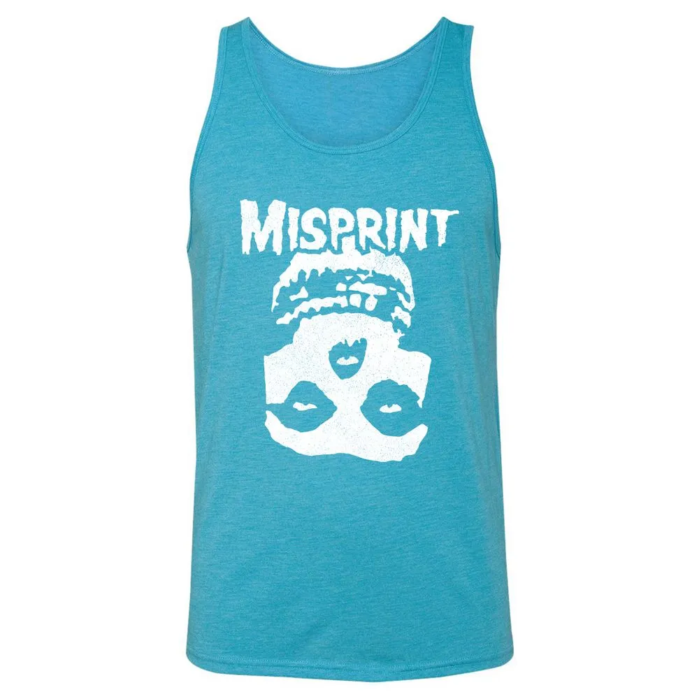 Unisex Jersey Tank - LE8DM44Z - Aqua Triblend - 3