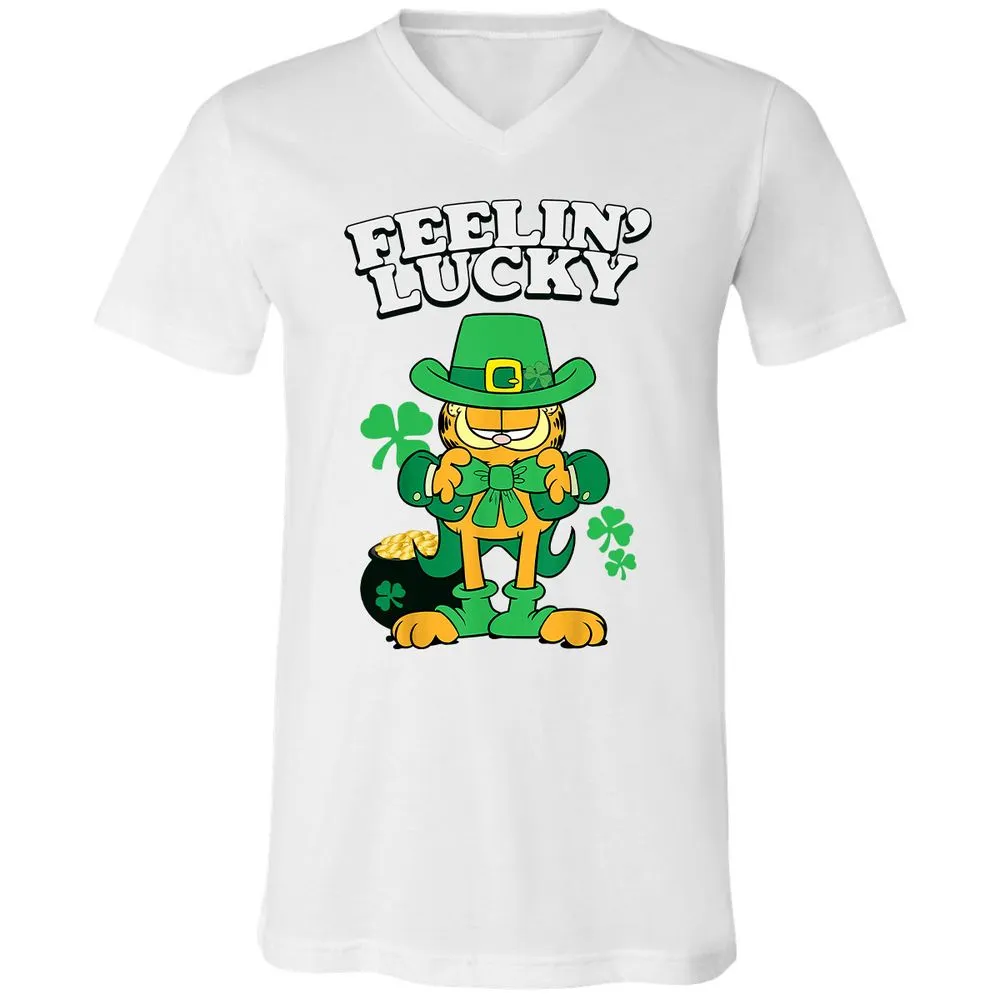 Unisex V-Neck T-Shirt - J1CLFBJ3 - White - 5