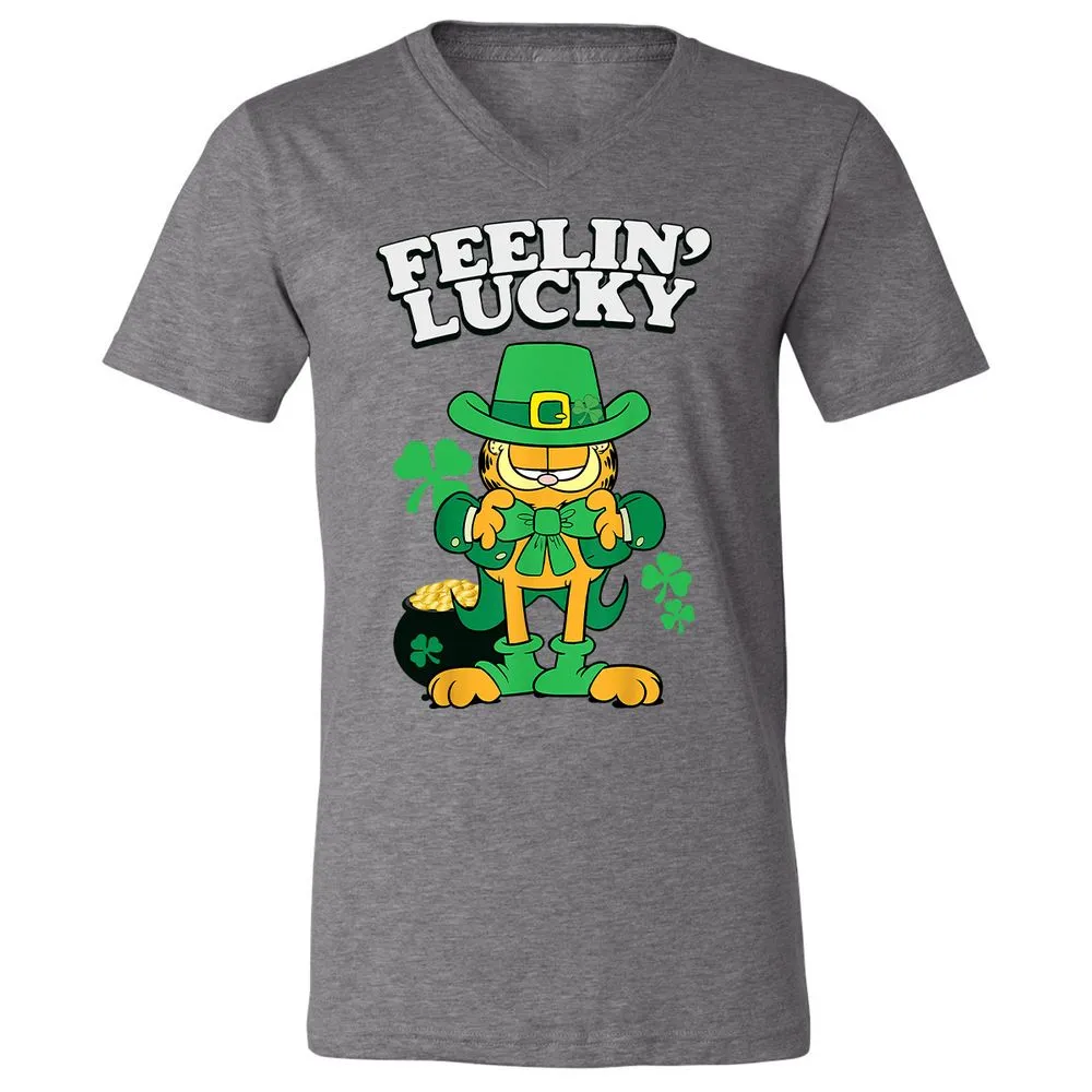 Unisex V-Neck T-Shirt - J1CLFBJ3 - Deep Heather - 13