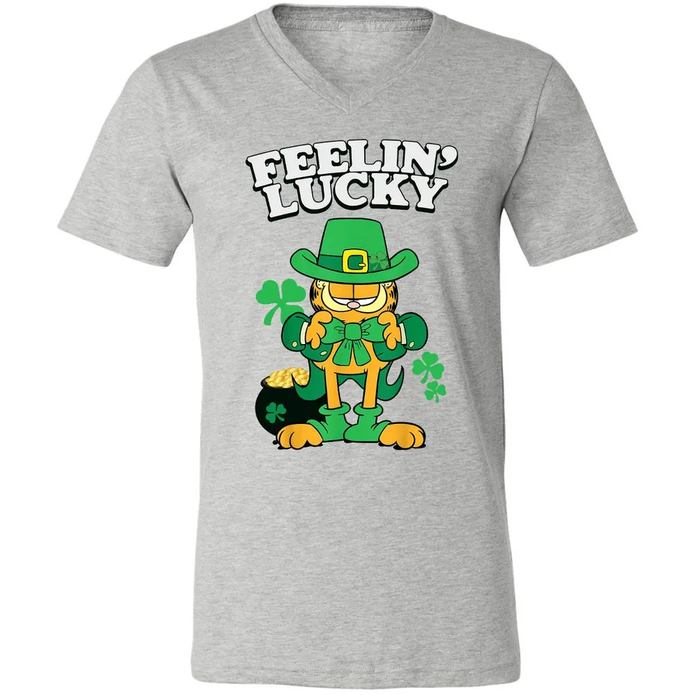 Unisex V-Neck T-Shirt - J1CLFBJ3 - Athletic Heather - 7