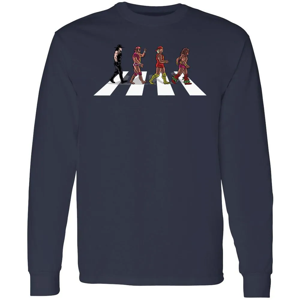 Long Sleeve T-Shirt - 3VSZJV1Y - Navy - 2