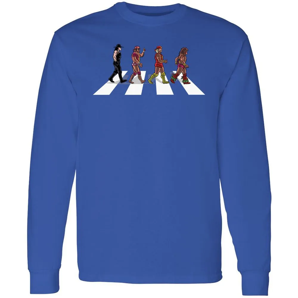 Long Sleeve T-Shirt - 3VSZJV1Y - Royal - 8