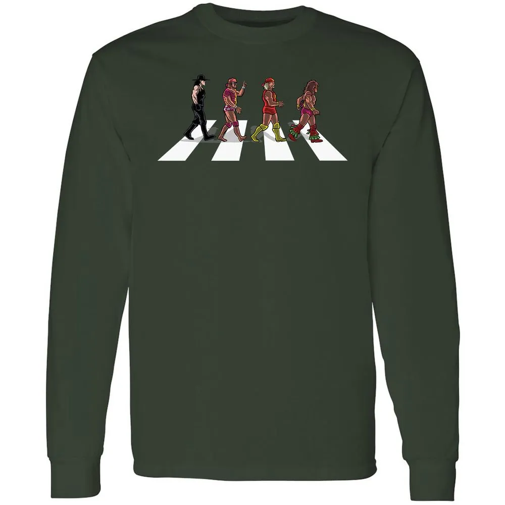 Long Sleeve T-Shirt - 3VSZJV1Y - Forest Green - 4