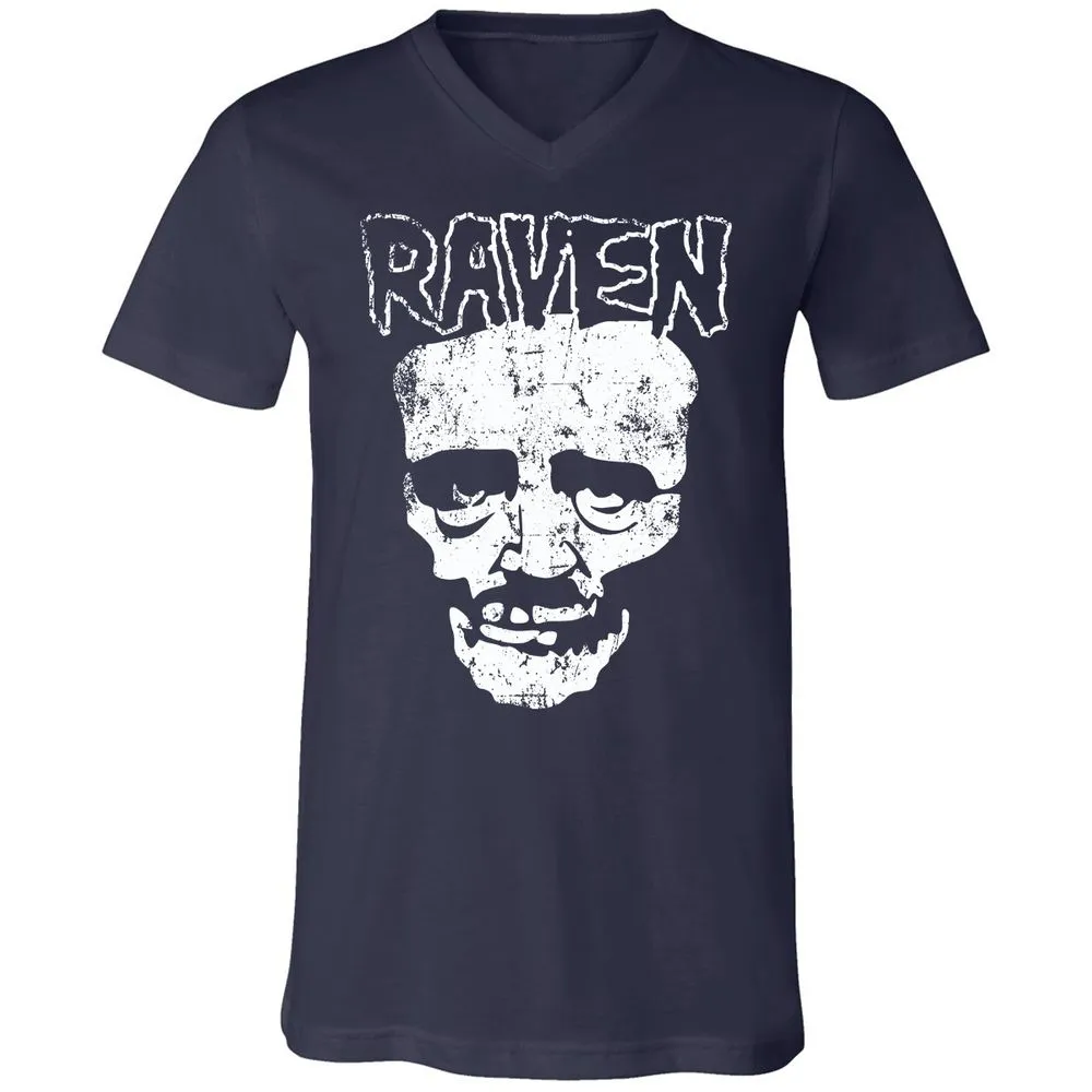 Unisex V-Neck T-Shirt - VULVSWAK - Navy - 2