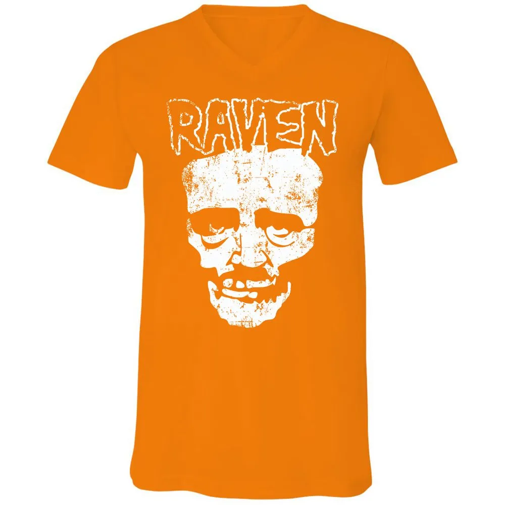 Unisex V-Neck T-Shirt - VULVSWAK - Orange - 11