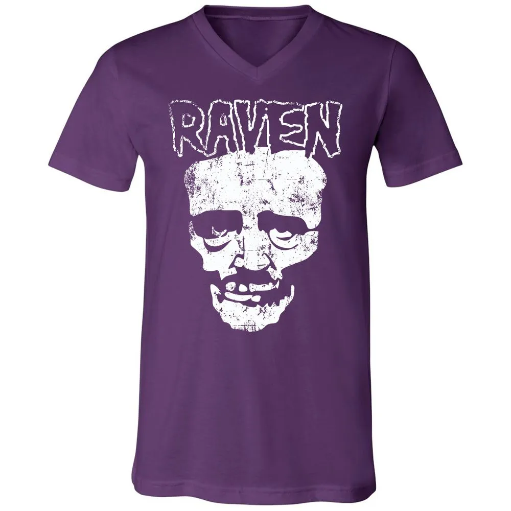 Unisex V-Neck T-Shirt - VULVSWAK - Team Purple - 9