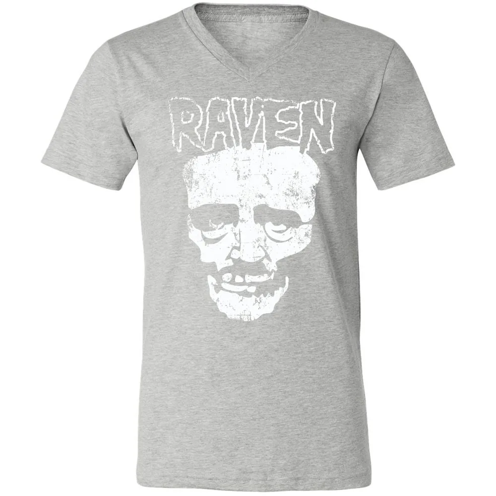 Unisex V-Neck T-Shirt - VULVSWAK - Athletic Heather - 7