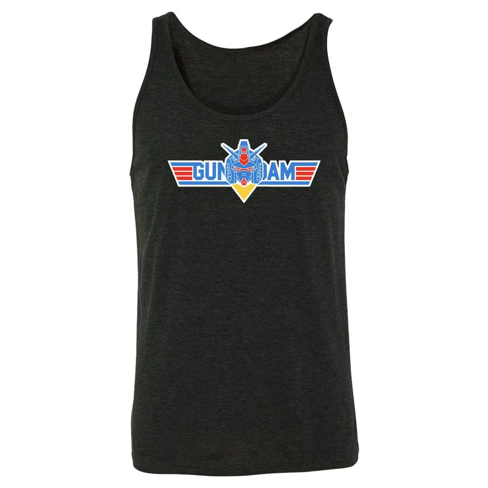 Unisex Jersey Tank - NTXLVUA6 - Charcoal Black Triblend - 5