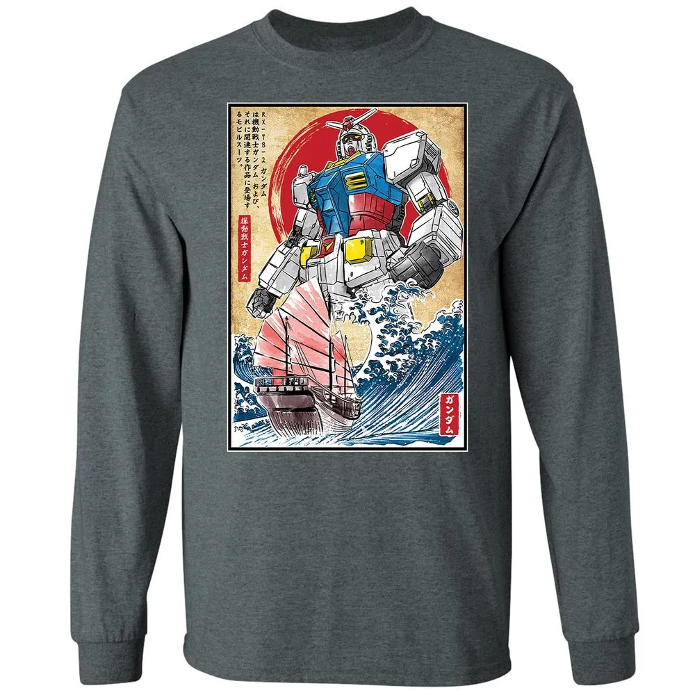 Long Sleeve T-Shirt - X5GTW9VY - Dark Heather - 15