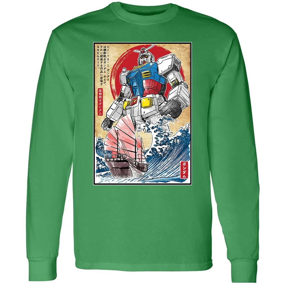 Long Sleeve T-Shirt - X5GTW9VY - Irish Green - 10