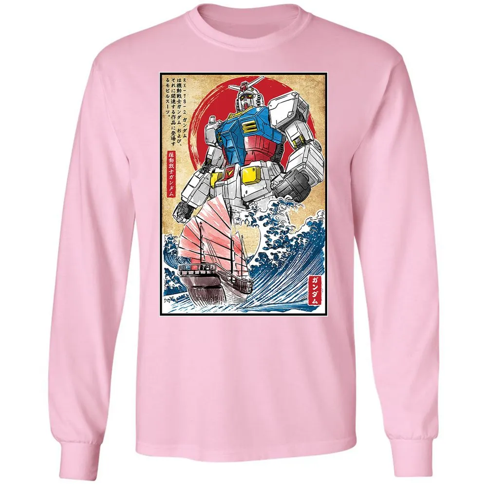 Long Sleeve T-Shirt - X5GTW9VY - Light Pink - 3