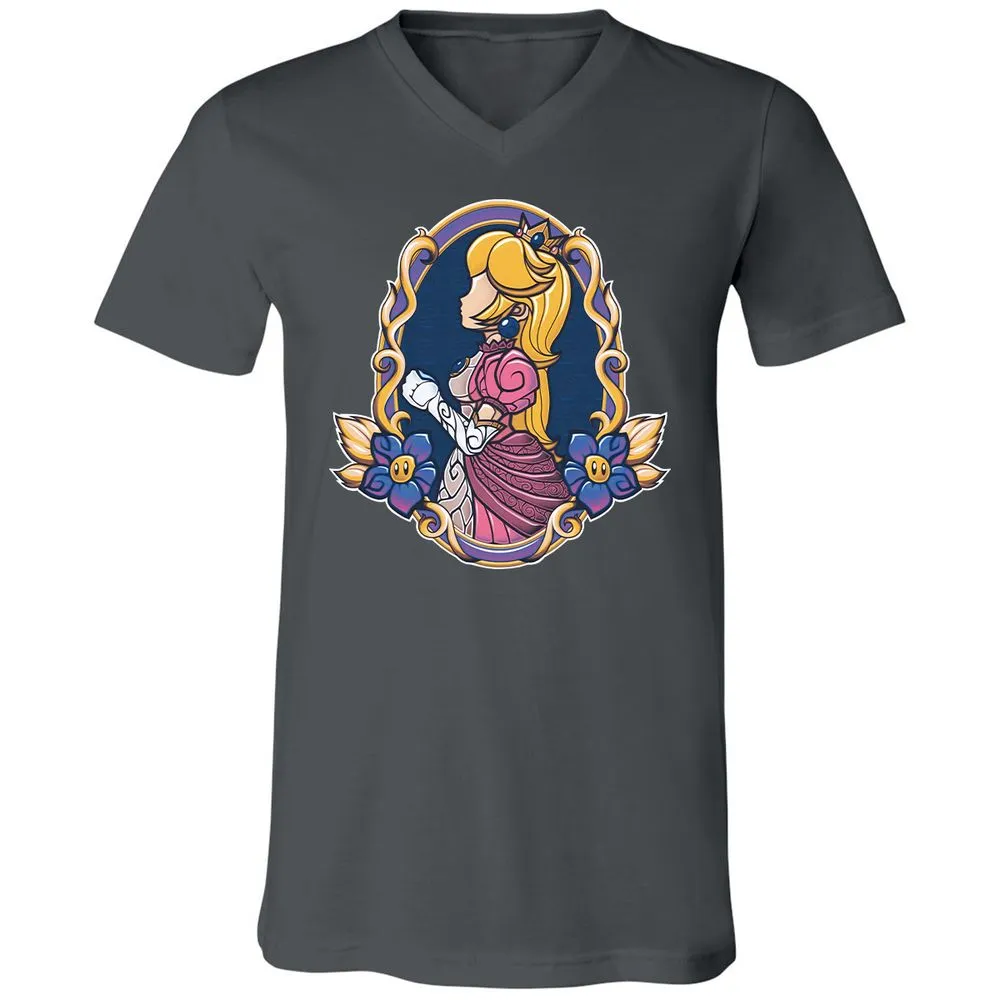 Unisex V-Neck T-Shirt - 82VMLP3Y - Asphalt - 12