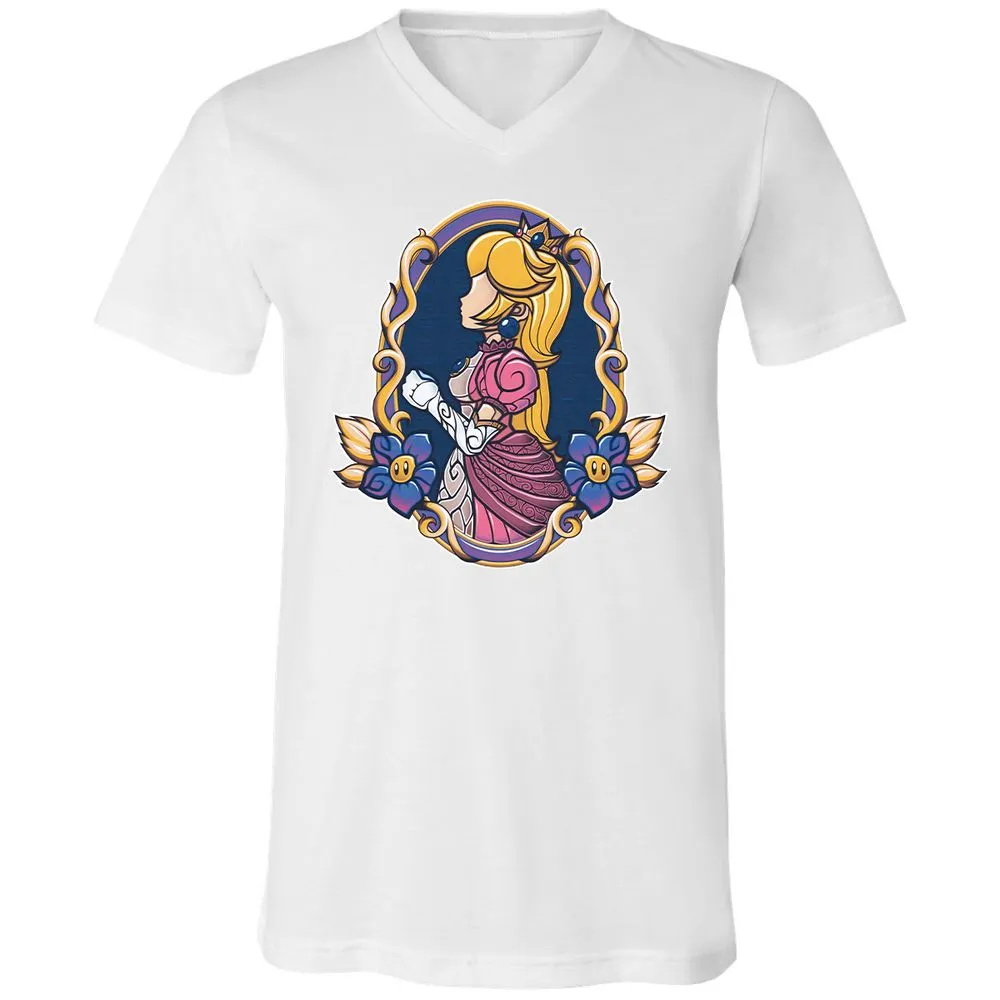 Unisex V-Neck T-Shirt - 82VMLP3Y - White - 5