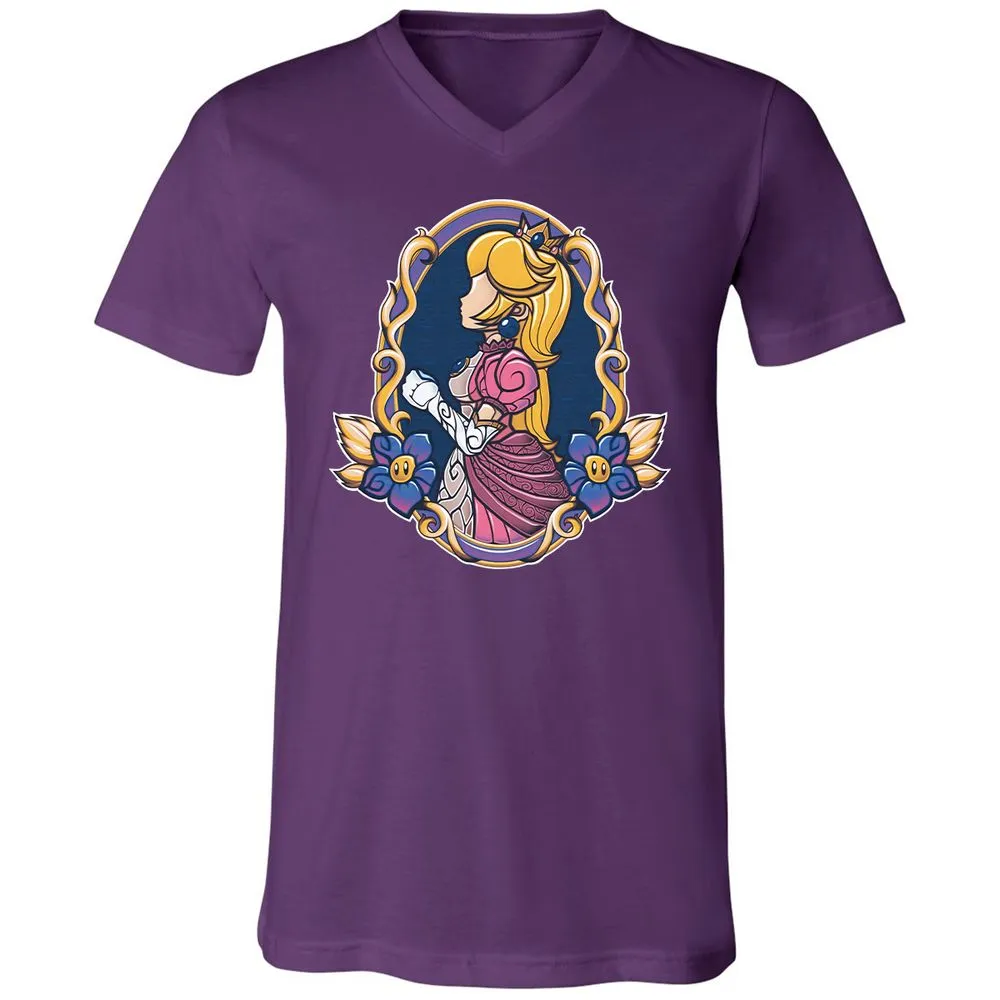 Unisex V-Neck T-Shirt - 82VMLP3Y - Team Purple - 9