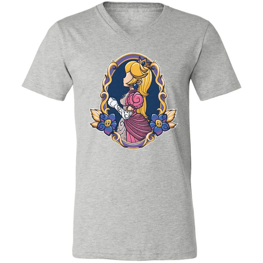Unisex V-Neck T-Shirt - 82VMLP3Y - Athletic Heather - 7