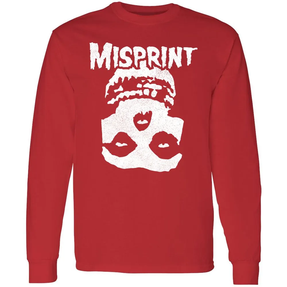 Long Sleeve T-Shirt - S6JVVLHB - Red - 14
