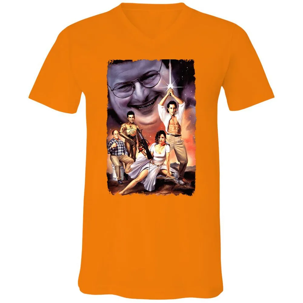 Unisex V-Neck T-Shirt - CMDWEZ4A - Orange - 11