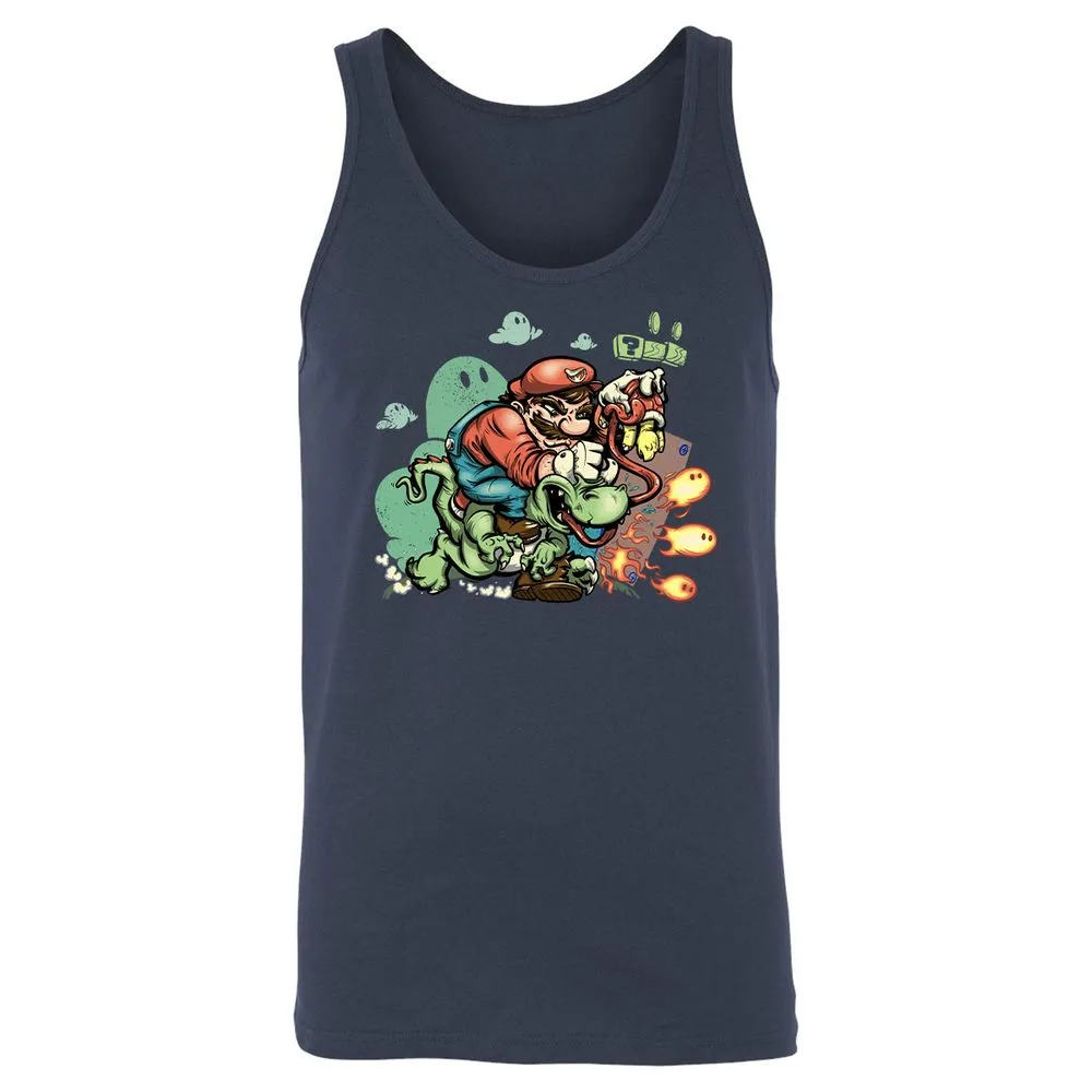 Unisex Jersey Tank - XHQXTQ81 - Navy - 2