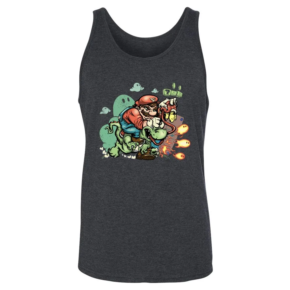 Unisex Jersey Tank - XHQXTQ81 - Dark Grey Heather - 6
