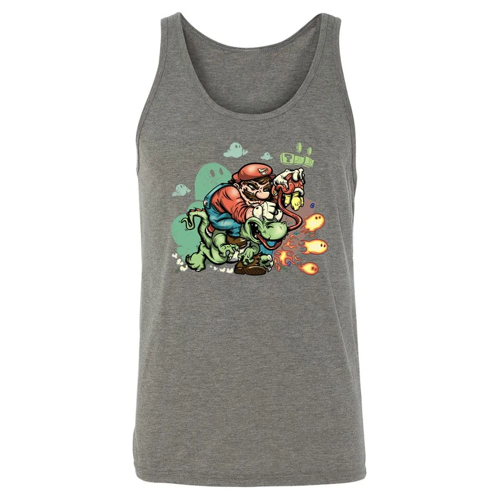 Unisex Jersey Tank - XHQXTQ81 - Grey Triblend - 8