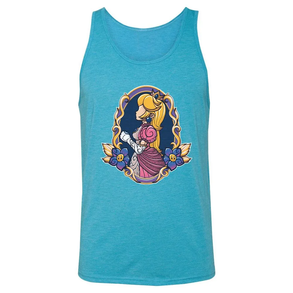 Unisex Jersey Tank - 4PURYCH9 - Aqua Triblend - 3