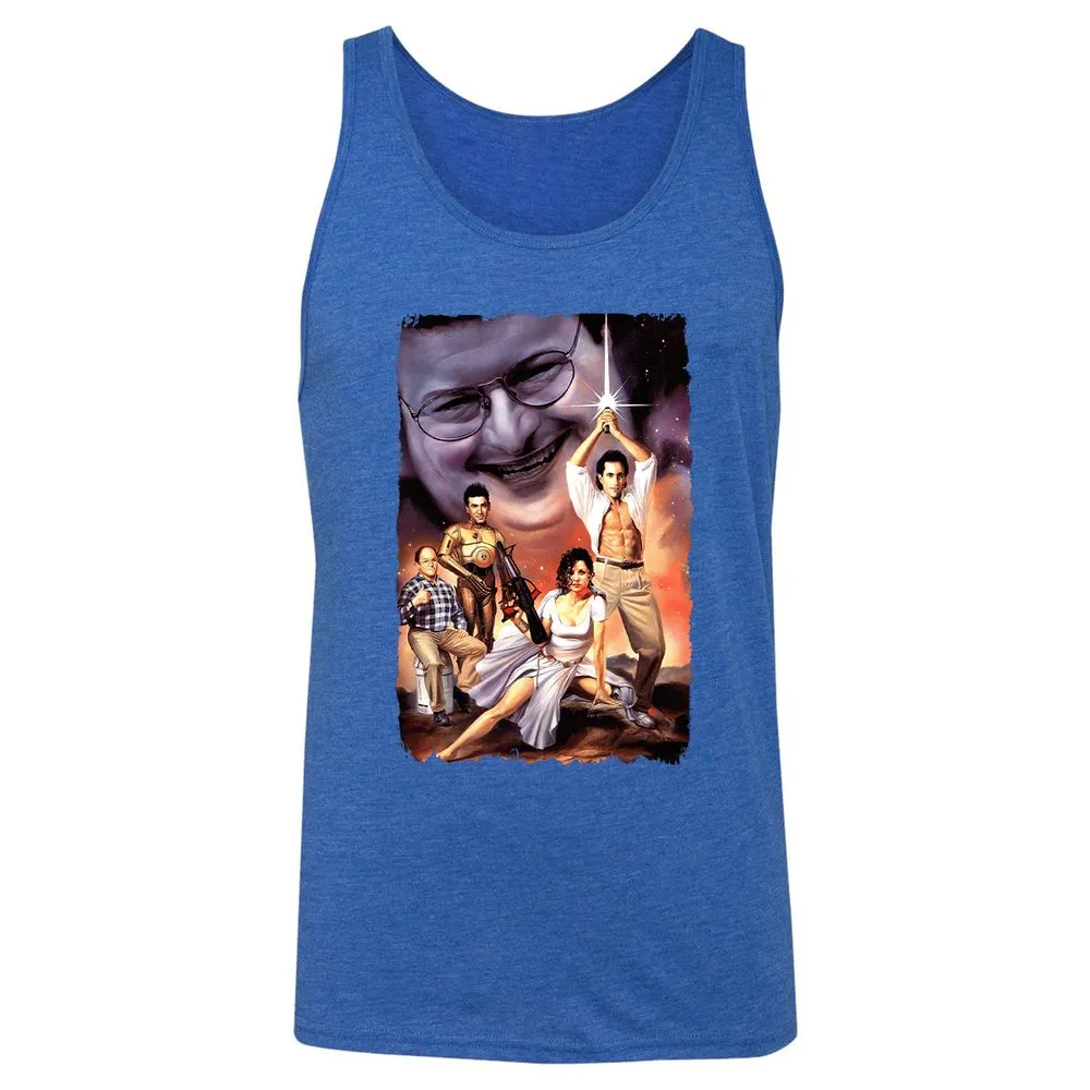 Unisex Jersey Tank - 5341DWHL - True Royal Triblend - 12