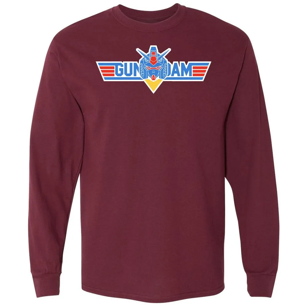 Long Sleeve T-Shirt - 1A2PSRN9 - Maroon - 11