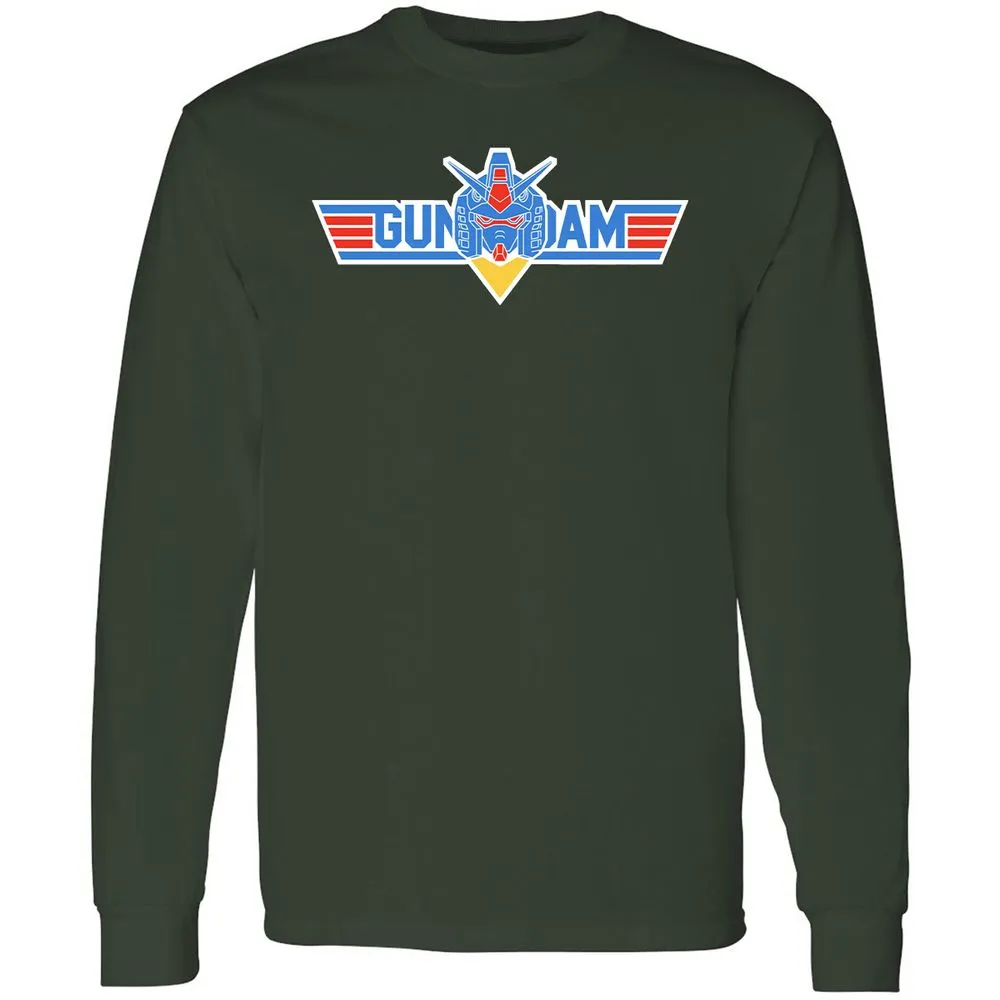 Long Sleeve T-Shirt - 1A2PSRN9 - Forest Green - 4