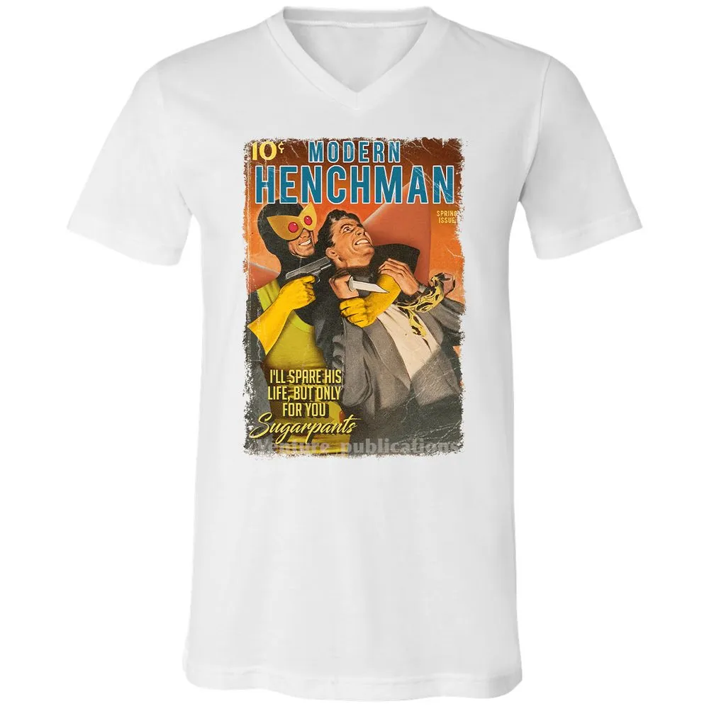 Unisex V-Neck T-Shirt - 4W1MSJ9J - White - 5