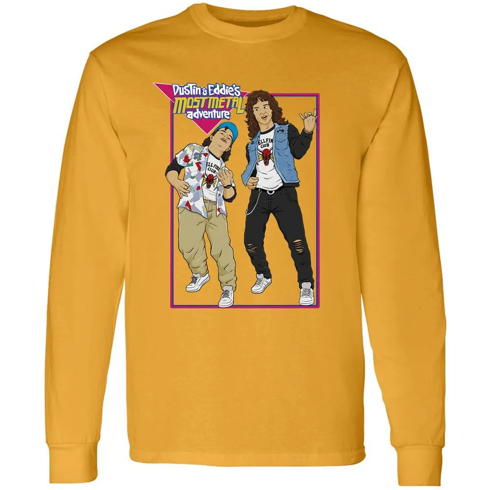 Long Sleeve T-Shirt - VFY7U27P - Gold - 9