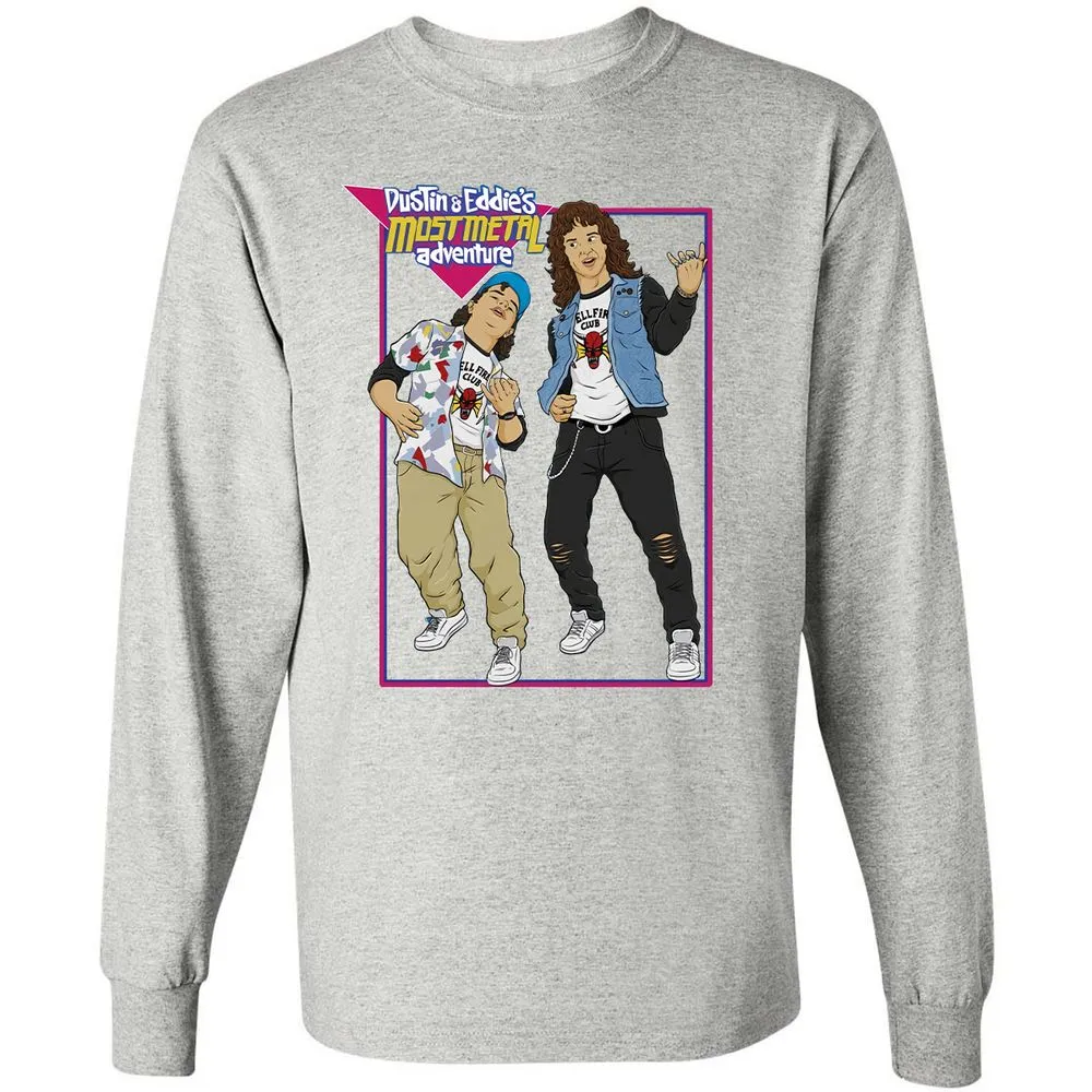 Long Sleeve T-Shirt - VFY7U27P - Ash - 7