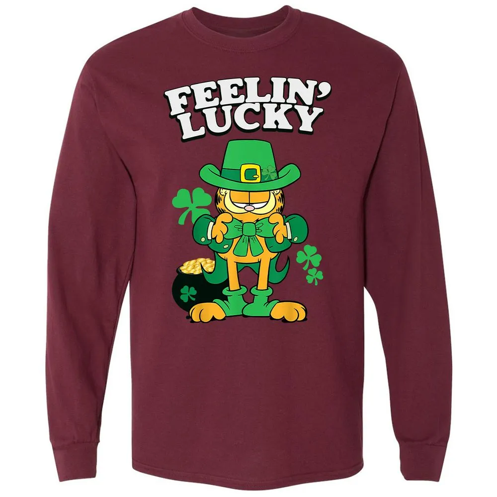 Long Sleeve T-Shirt - 6NHB94ND - Maroon - 11