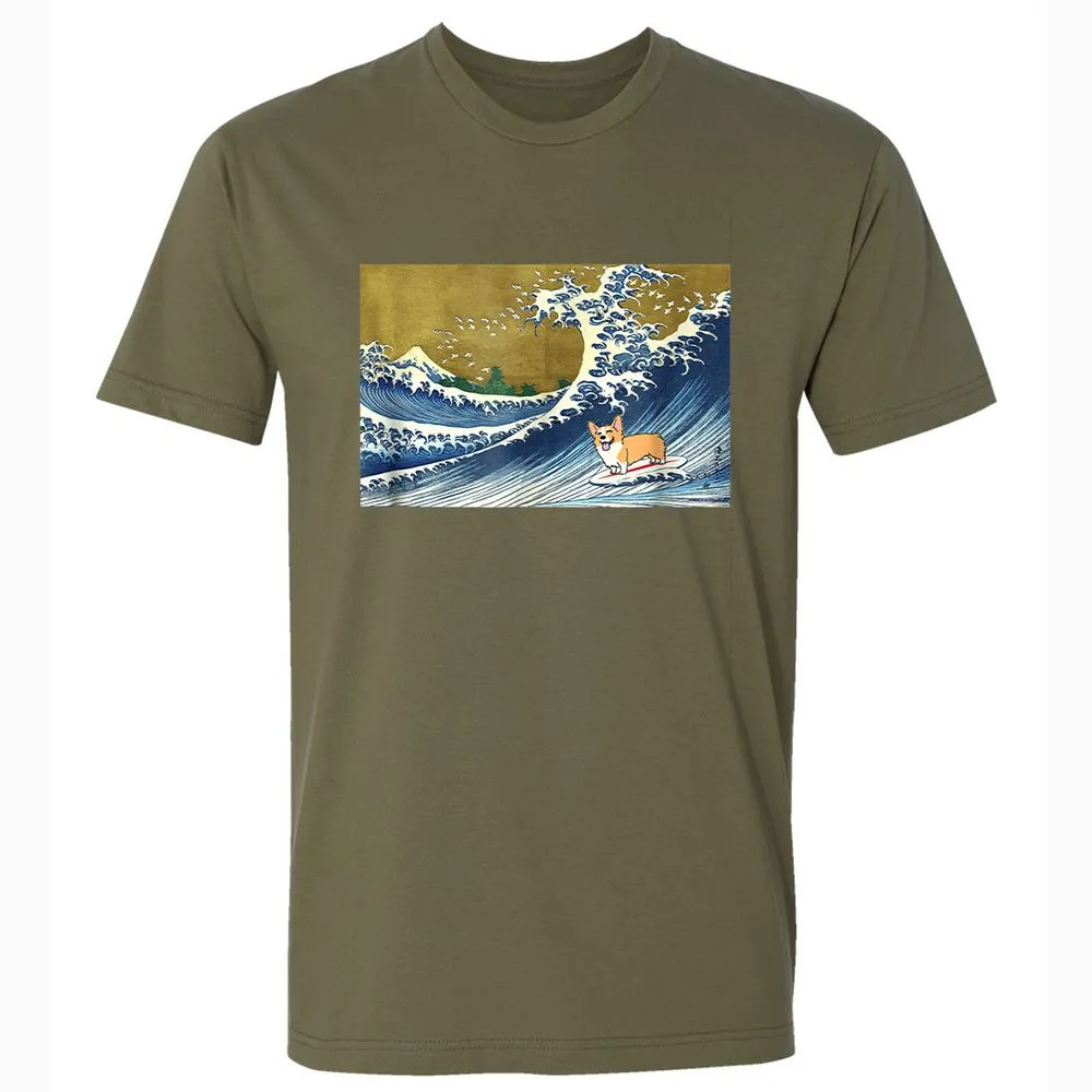 Premium Unisex T-Shirt - CQ4V1NWK - Military Green - 5