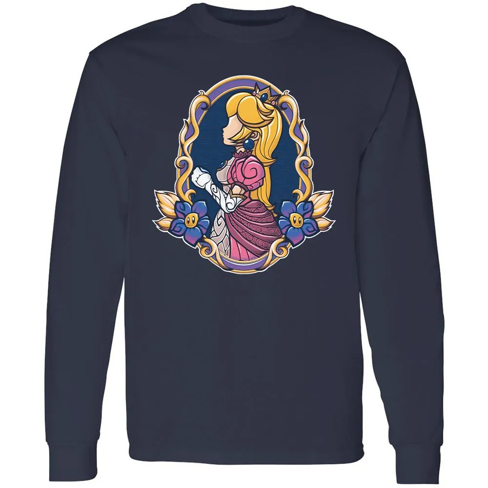 Long Sleeve T-Shirt - EWW32BU1 - Navy - 2