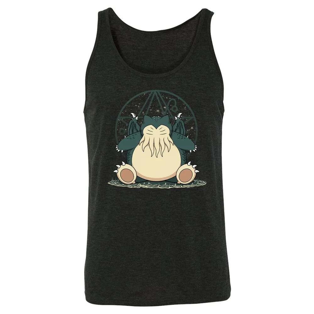 Unisex Jersey Tank - KQ4S1GCD - Charcoal Black Triblend - 5