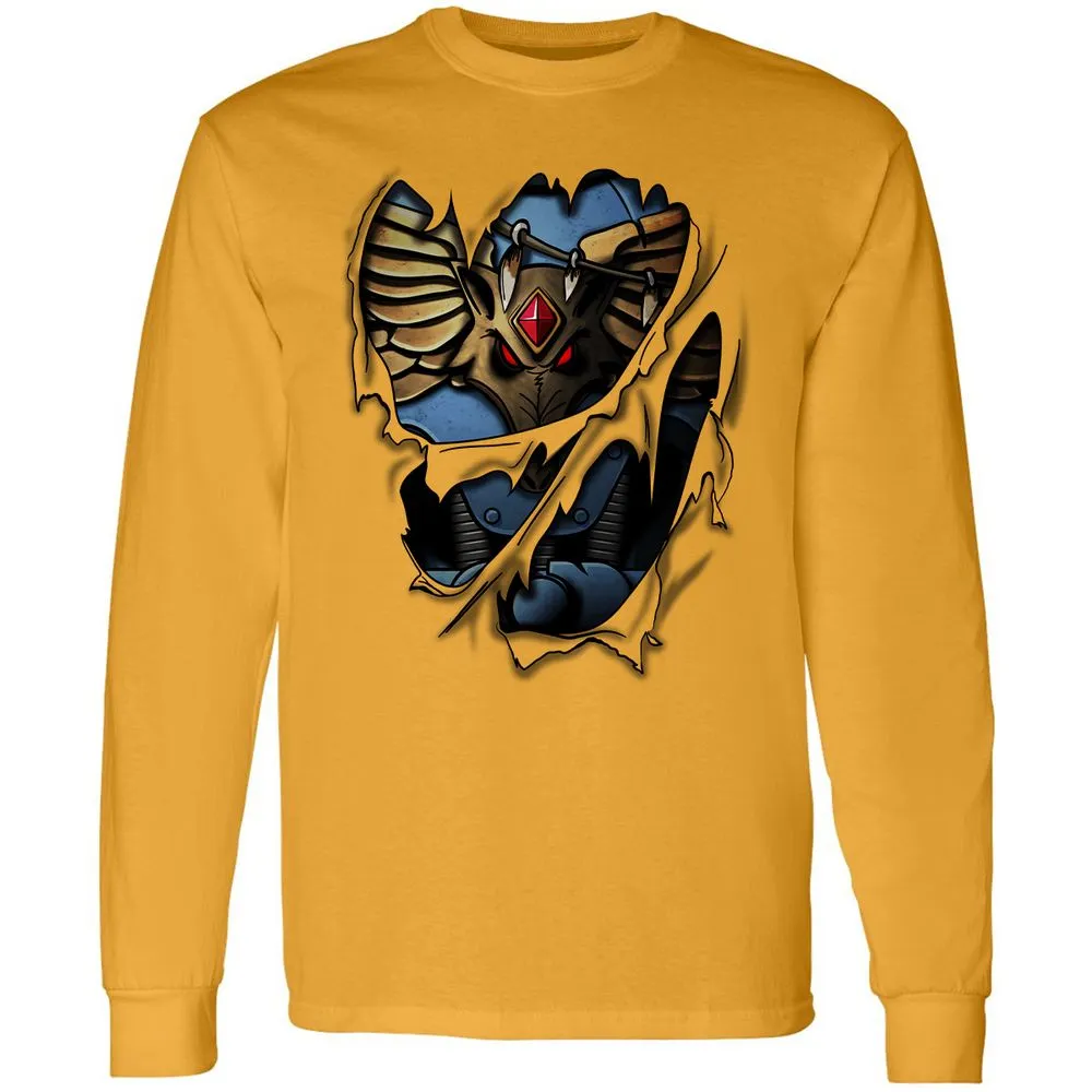 Long Sleeve T-Shirt - 4YD3RMJW - Gold - 9