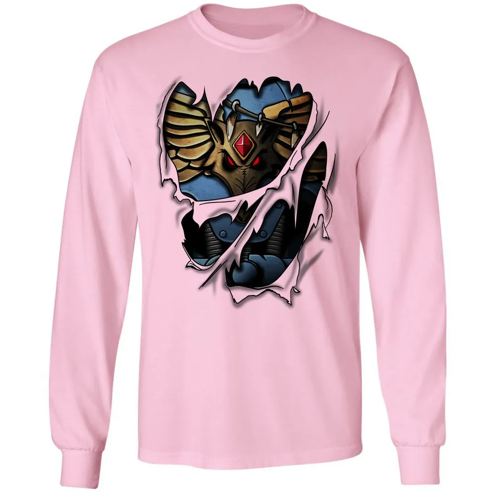 Long Sleeve T-Shirt - 4YD3RMJW - Light Pink - 3