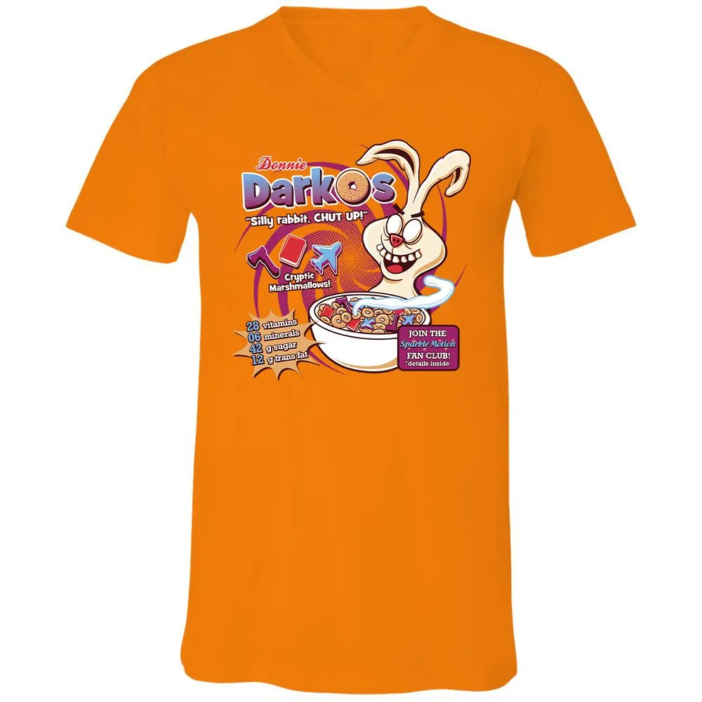 Unisex V-Neck T-Shirt - RKST5YTJ - Orange - 11