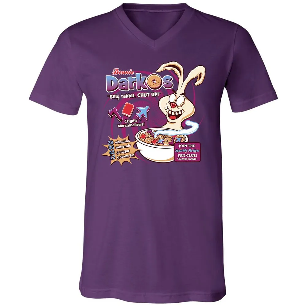 Unisex V-Neck T-Shirt - RKST5YTJ - Team Purple - 9