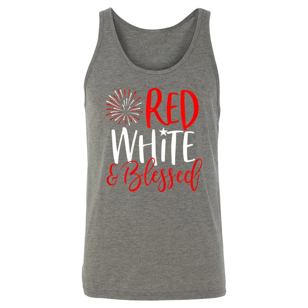 Unisex Jersey Tank - GXQDTR9S - Grey Triblend - 8
