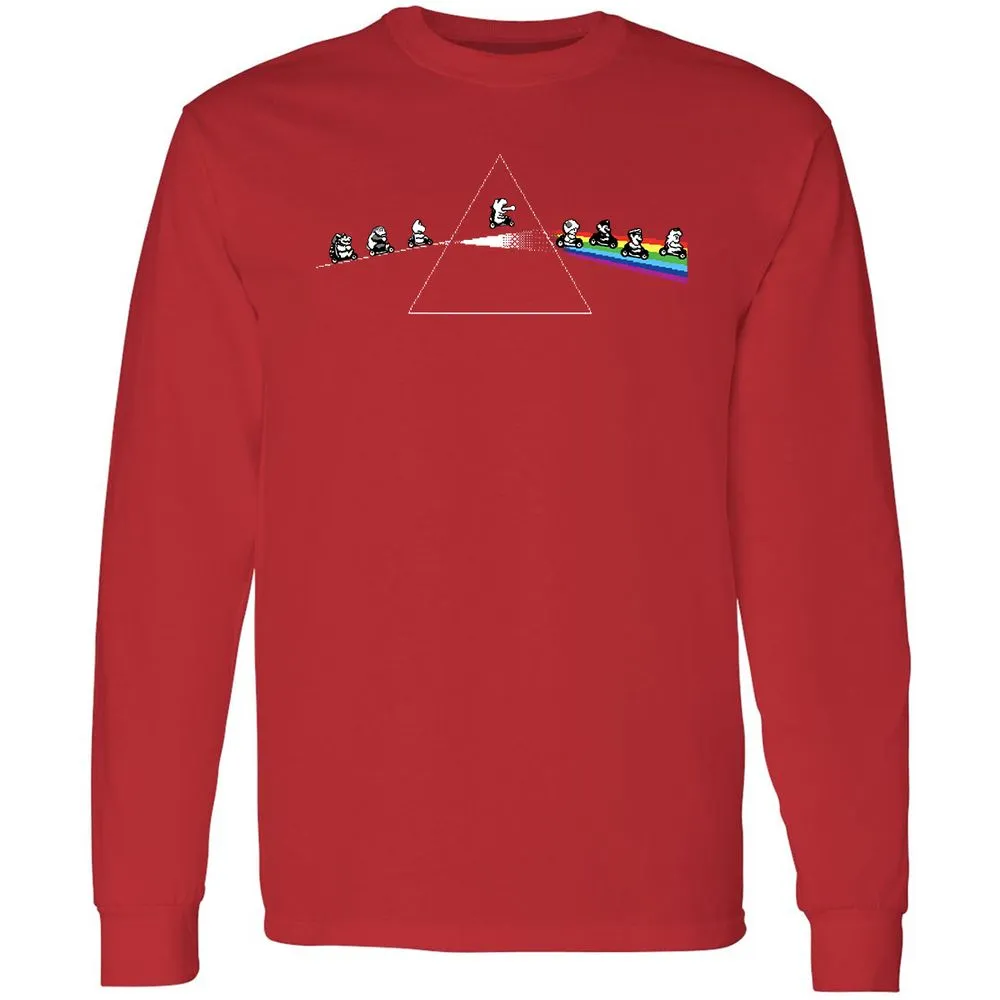 Long Sleeve T-Shirt - 9657GWPT - Red - 14