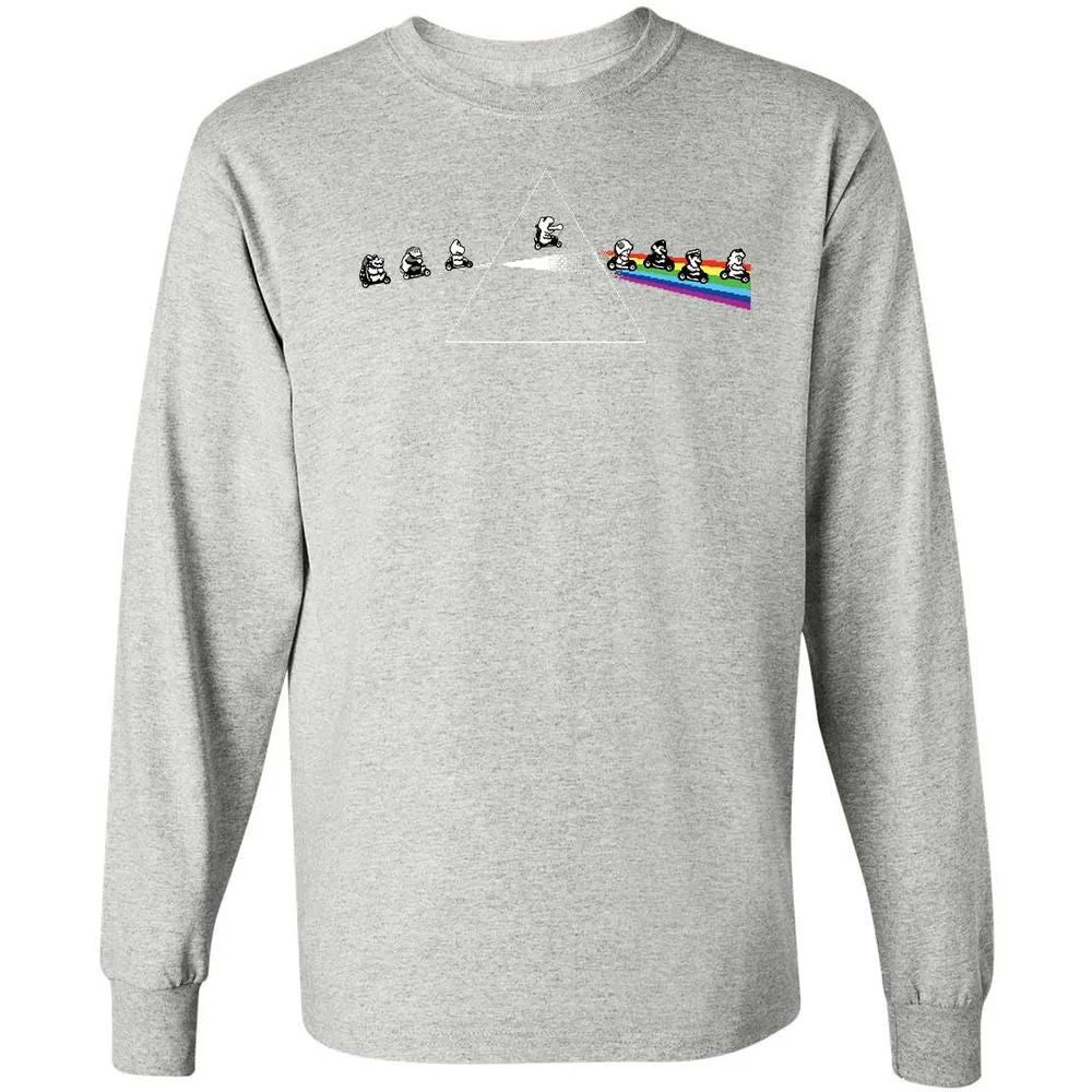 Long Sleeve T-Shirt - 9657GWPT - Ash - 7